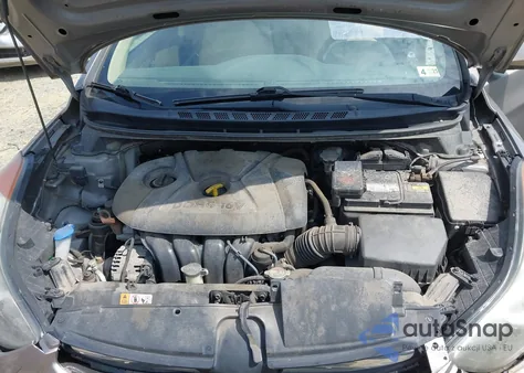 2013 Hyundai Elantra Gls from USA, damaged, VIN 5NPDH4AE4DH290747